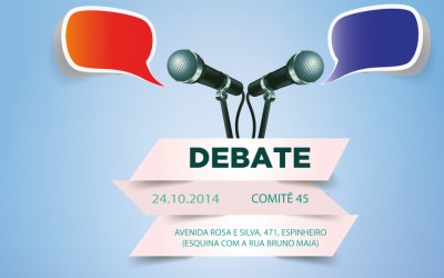 Comitê 45 do PPS-PE exibe último debate presidencial